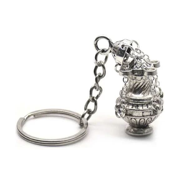 Móc khóa lư hương mini – Phụ kiện Công giáo độc đáo