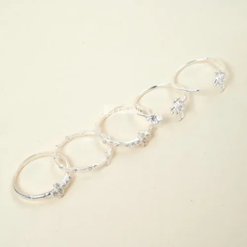 Bộ Sưu Tập Nhẫn Bạc Đức Tin, Vẻ Đẹp Giản Dị Mà Sâu Sắc Lòng Thành Kính – Mẫu #3911