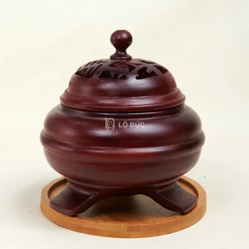 Lư Xông Trầm Gỗ – Hương Trầm Thanh Khiết Giúp An Định Tâm Hồn