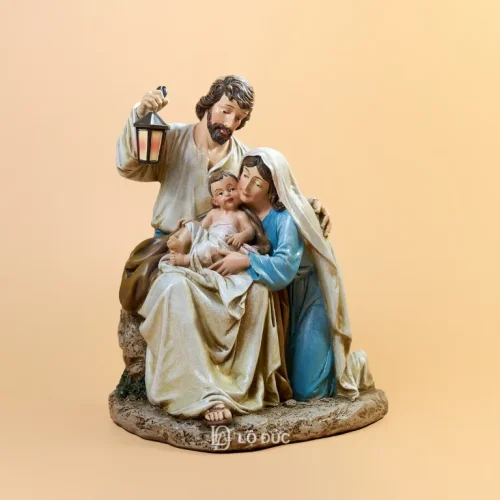 Tượng Giáng Sinh Thánh Gia - Ánh Sáng Dẫn Lối Và Tình Yêu Bao Bọc Mẫu #5817