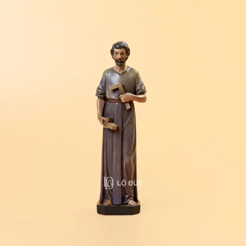 Tượng Thánh Giuse Thợ Gương Mẫu Lao Động Và Trách Nhiệm Gia Đình – Tượng Resin Nhập Khẩu Cao Cấp