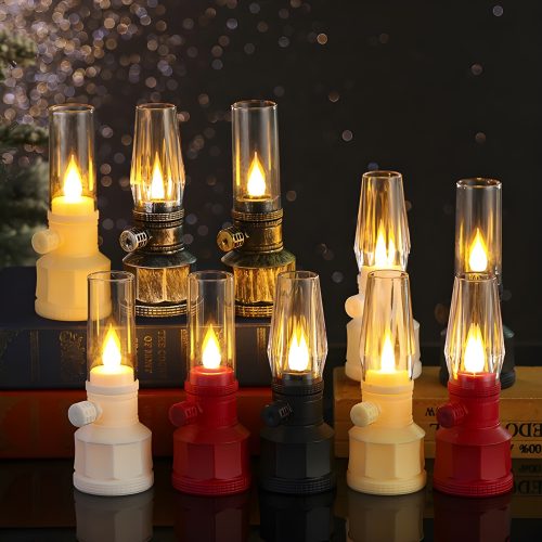 Đèn Dầu LED Dùng Pin – Mô Phỏng Sống Động, Giữ Gìn Môi Trường Mẫu #5605