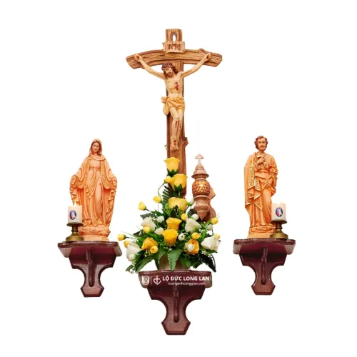 Bộ Bàn Thờ Kệ Xoan Đào Trơn – Sang Trọng & Bền Đẹp | 30cm, 40cm, 50cm
