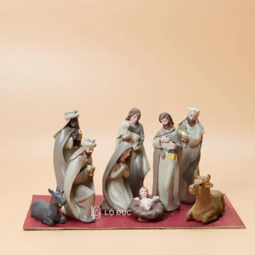 Bộ Tượng Giáng Sinh, Nét Đẹp Nghệ Thuật Cho Không Gian Noel – Mẫu #4386