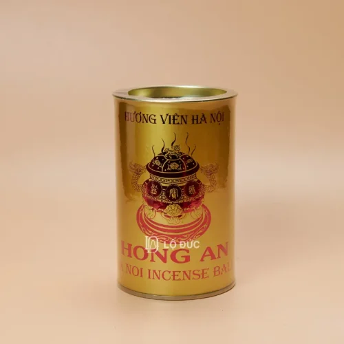 Trầm Nụ Hồng An Thượng Hạng - Lon Vàng Sang Trọng, Hương Thơm Dịu Nhẹ