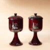 Bình Ciborium Đựng Mình Thánh Cẩn Ốc Xà Cừ – Thiết Kế Hoa Văn Khảm Ngọc Trai