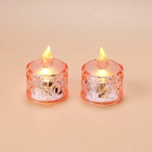 Nến Pin Mini Đủ Màu – Đèn Led Để Bàn Hình Cây Nến Tái Sử Dụng