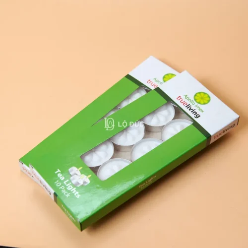 Nến Tea Light Hộp 10 Viên – Ánh Sáng Thắp Lên Niềm Tin Và Hy Vọng