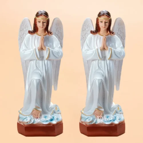 Tượng Thiên Thần Chầu 50cm-75cm – Vẻ Đẹp Thanh Thoát, Đường Nét Tinh Xảo