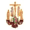 Bộ Bàn Thờ Bệ Hương Liền & Tượng Pơmu – 50cm-80cm