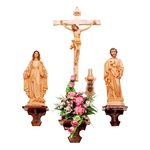 Bộ Bàn Thờ Kệ Metay Trơn – Tinh Tế & Thanh Lịch | 60cm, 70cm