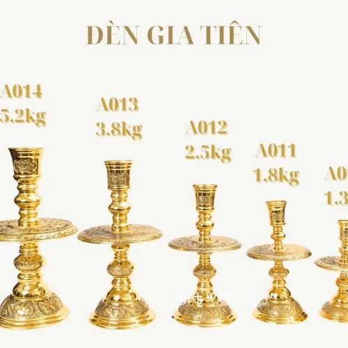 Đèn Gia Tiên Bằng Đồng – Sang Trọng & Trang Nghiêm