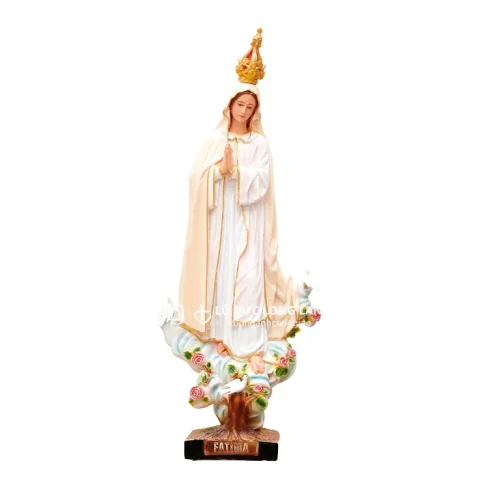 Tượng Đức Mẹ Fatima Cây Sồi – Mão Vàng, Trang Nghiêm & Thiêng Liêng