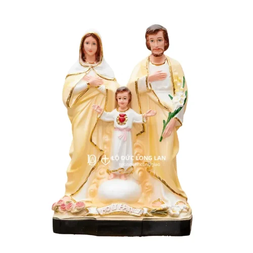 Tượng Gia Đình Thánh Gia Thiết Vàng – Nhiều Mẫu Thiết Kế Đẹp & Trang Nghiêm