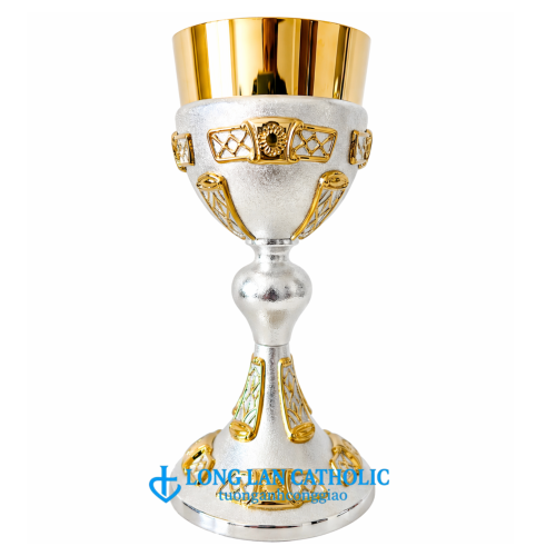 Chén Lễ Mạ Bạc Nhám Tuyết Cao Cấp Phong Cách Hiện Đại - Mã # ML 21